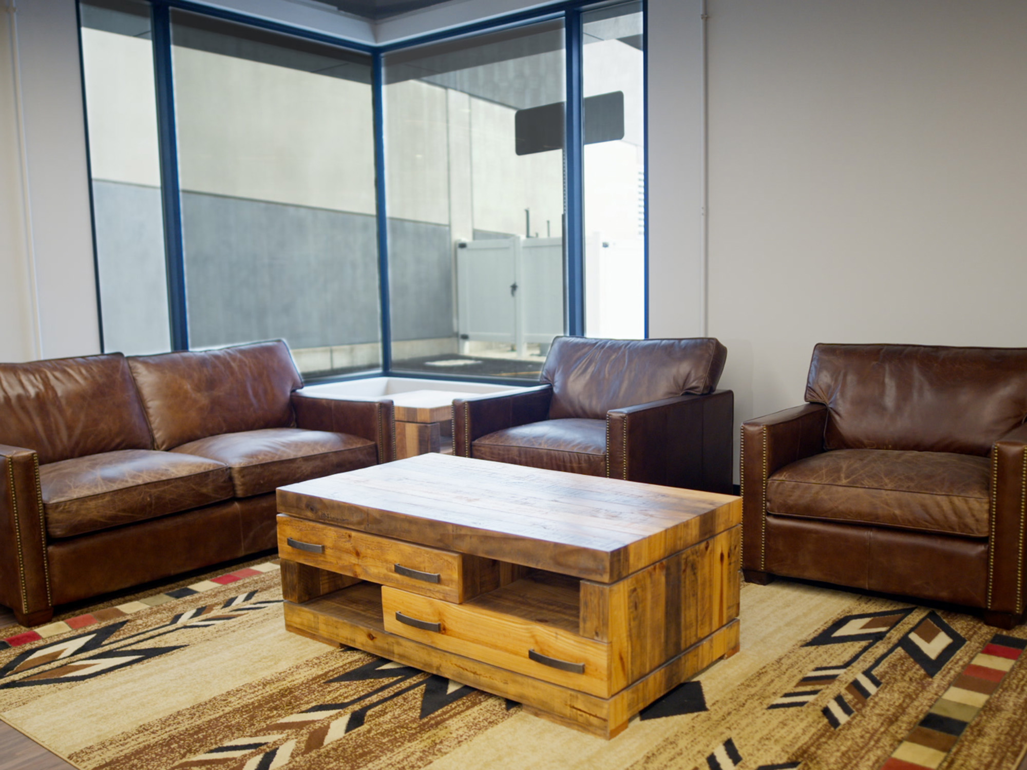 Break room interior