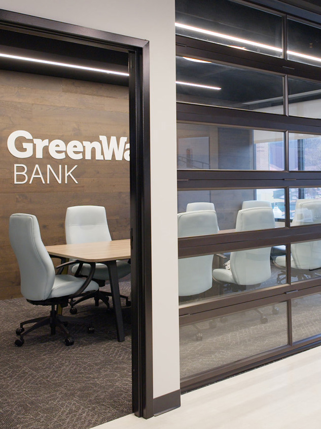 Greenway Bank meeting room