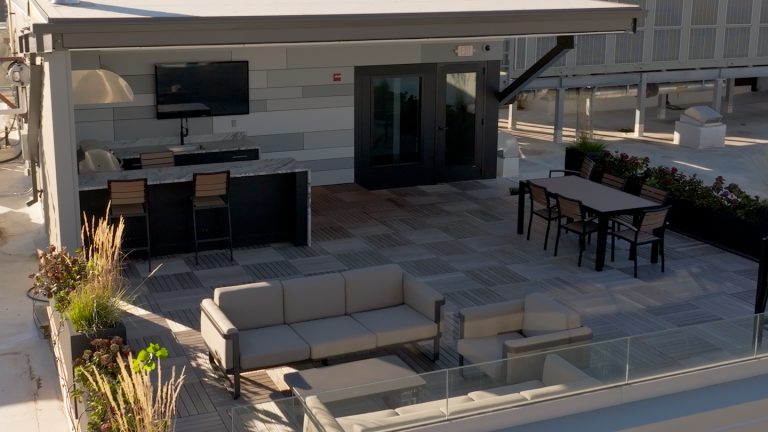 Rooftop for residential access